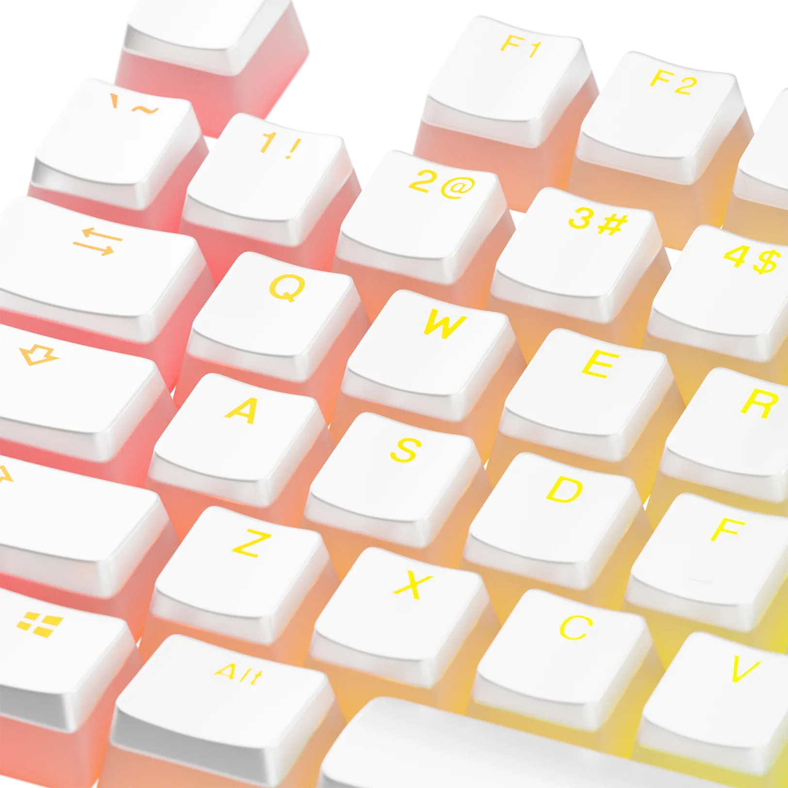 Keycaps Aura V3 White US - Image 10