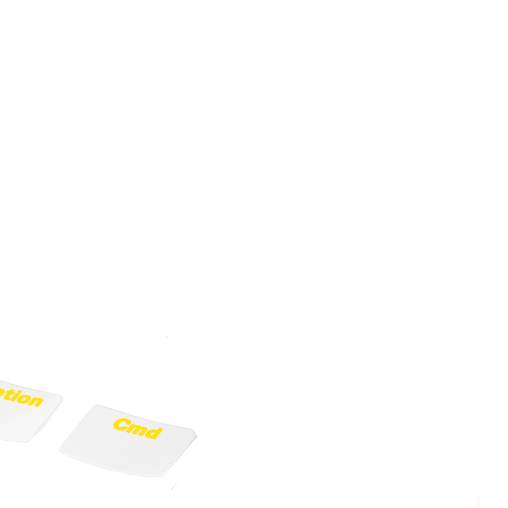 Keycaps Aura V3 White US - Image 24