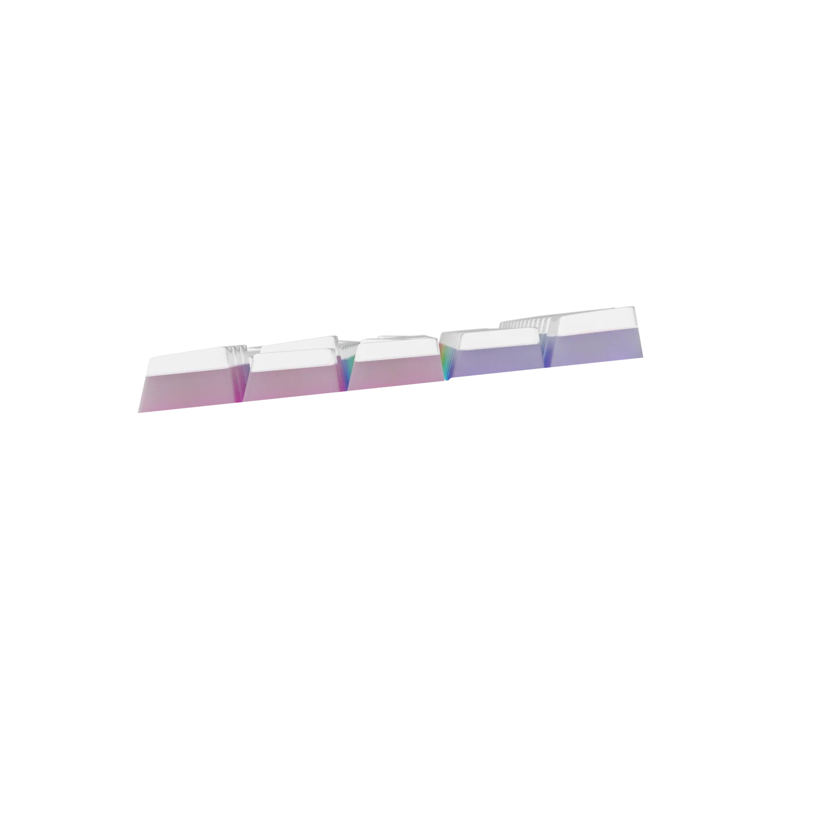 Keycaps Aura V3 White US - Image 3