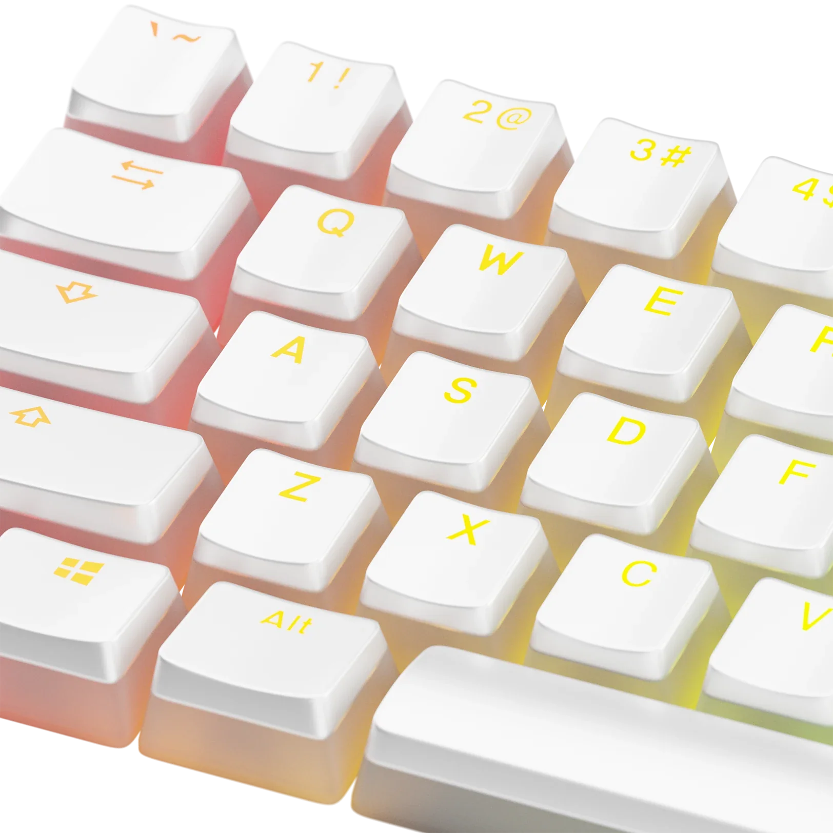 Keycaps Aura V3 White US - Image 5