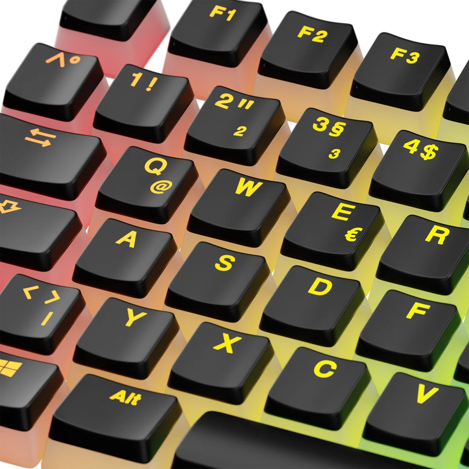 Keycaps Aura V3 Black DE - Image 16