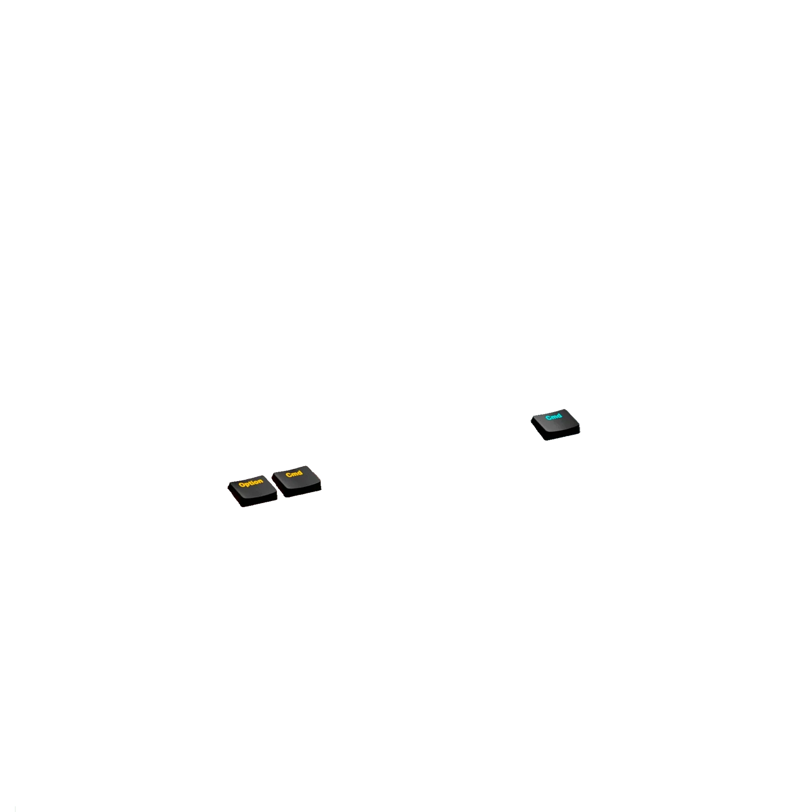 Keycaps Aura V3 Black DE - Image 20