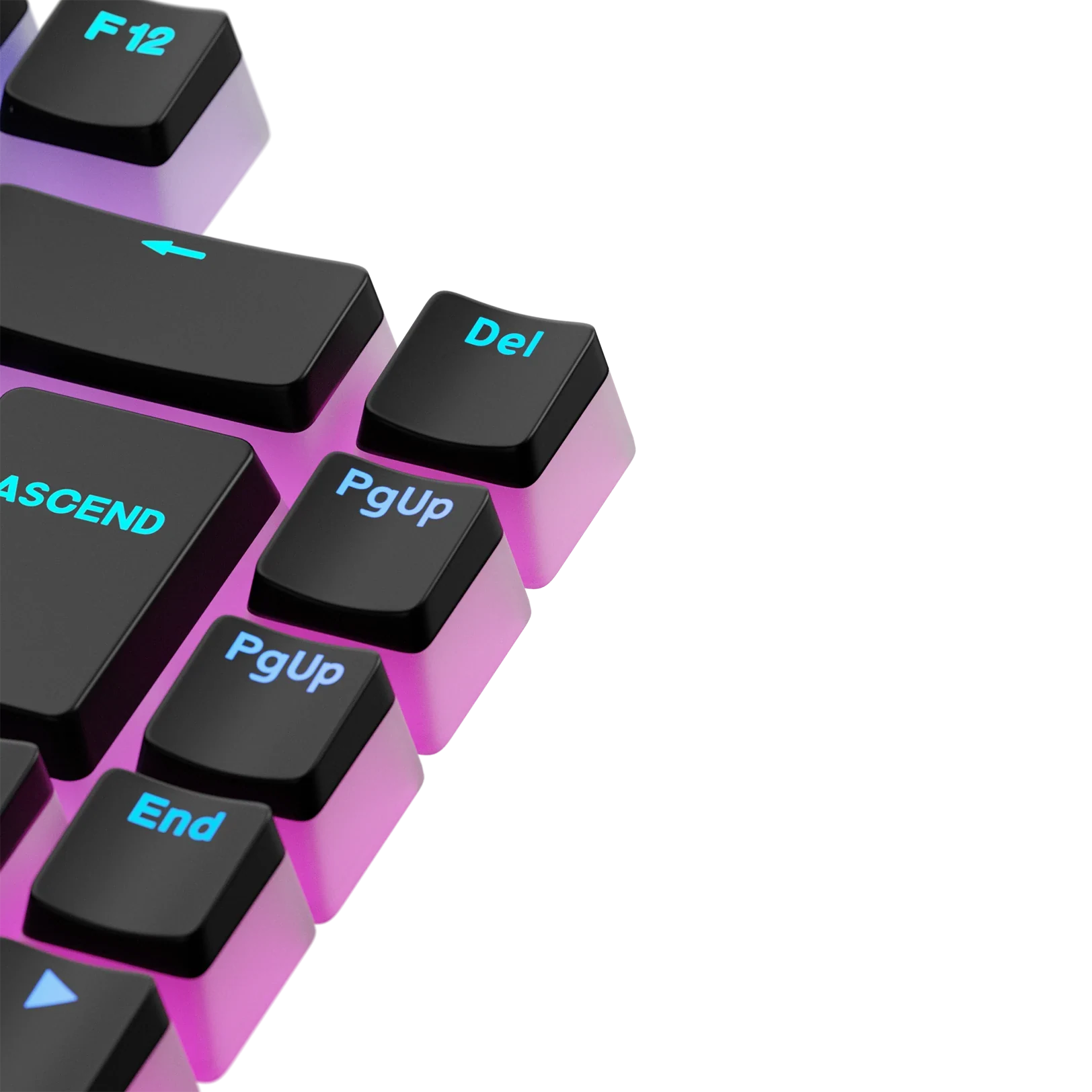 Keycaps Aura V3 Black ND - Image 14