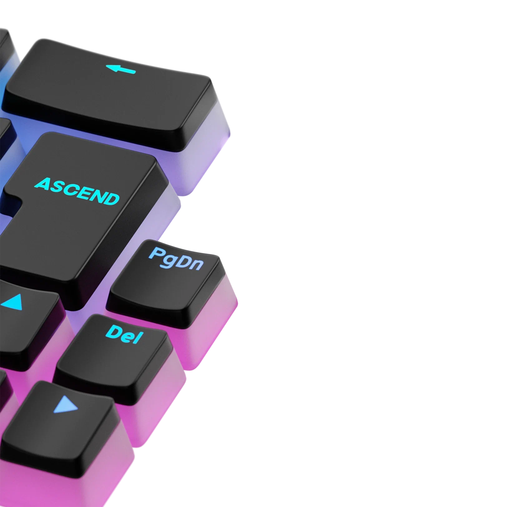 Keycaps Aura V3 Black UK - Image 9