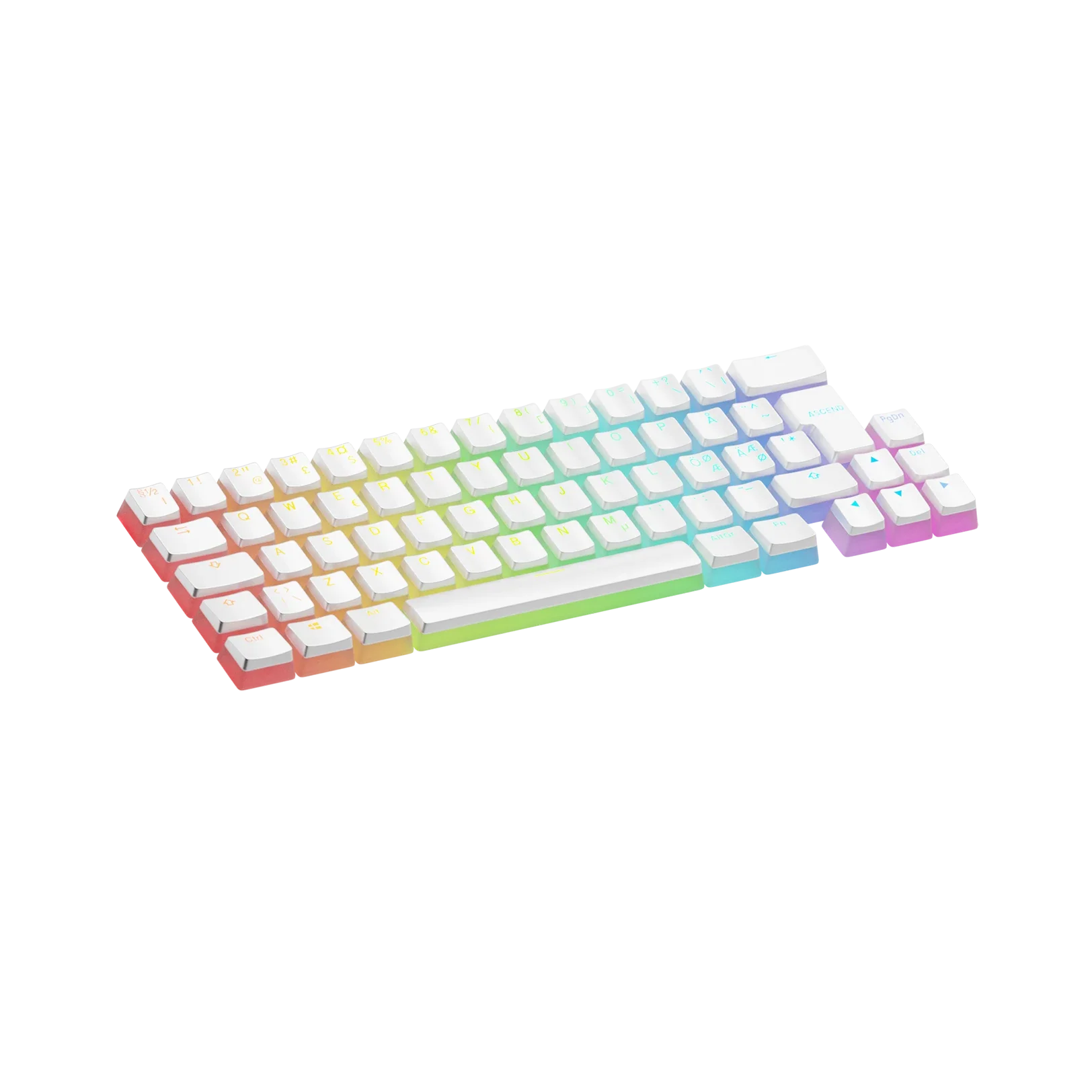 Keycaps Aura V3 White ND - Image 6
