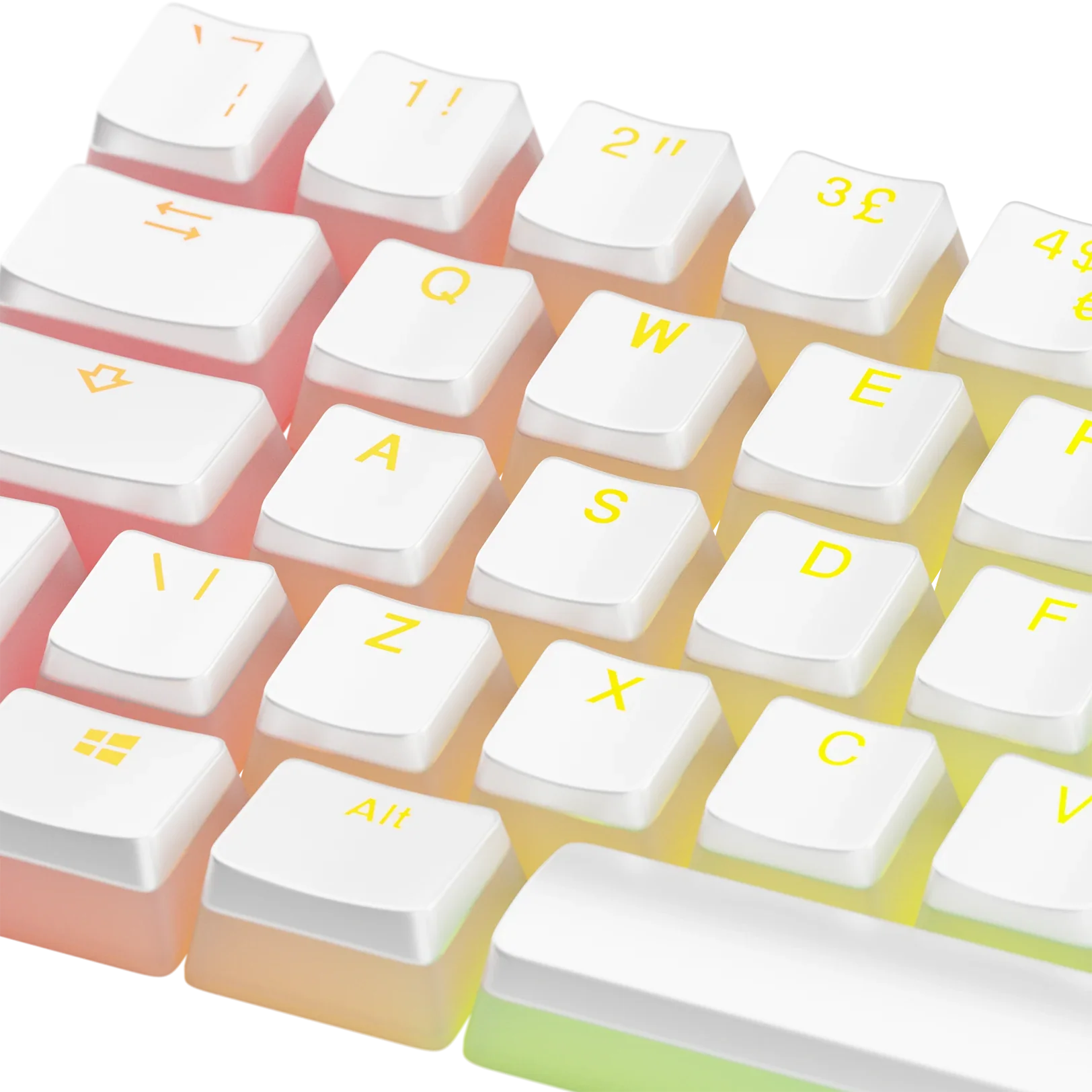 Keycaps Aura V3 White UK - Image 10