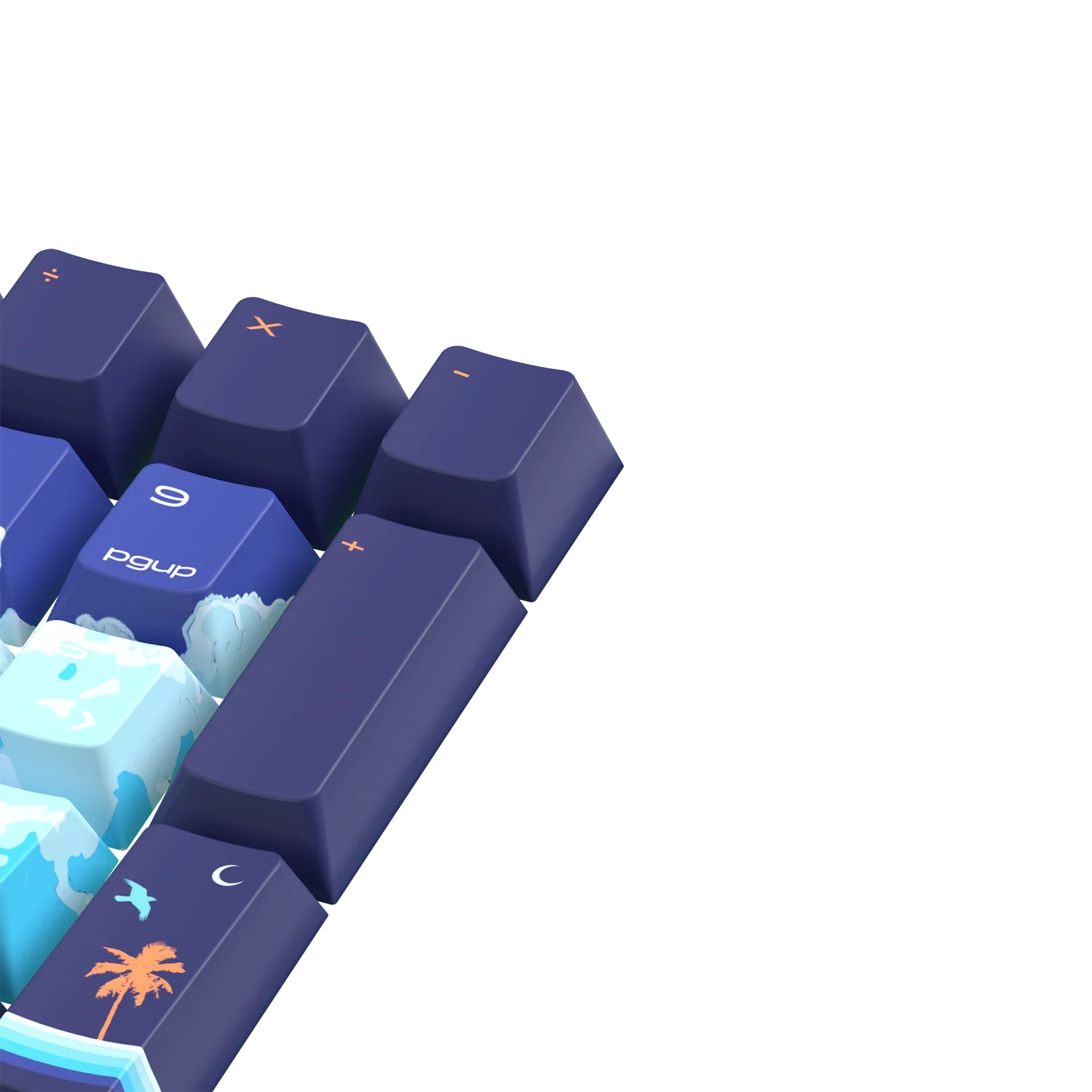 Keycaps Limited Edition Synth Sunrise US - Image 14