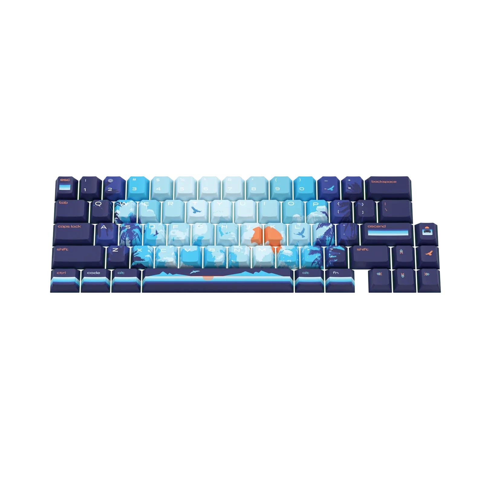 Keycaps Limited Edition Synth Sunrise US - Image 2