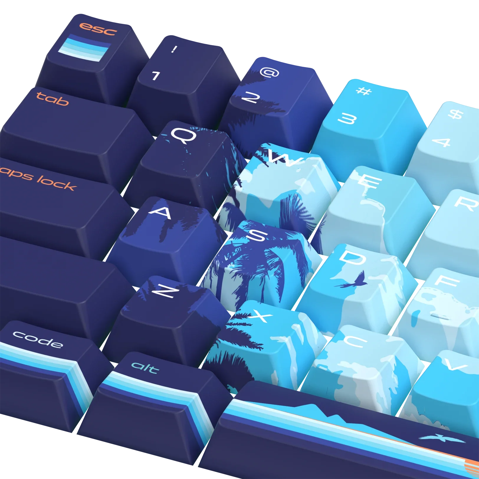Keycaps Limited Edition Synth Sunrise US - Image 5