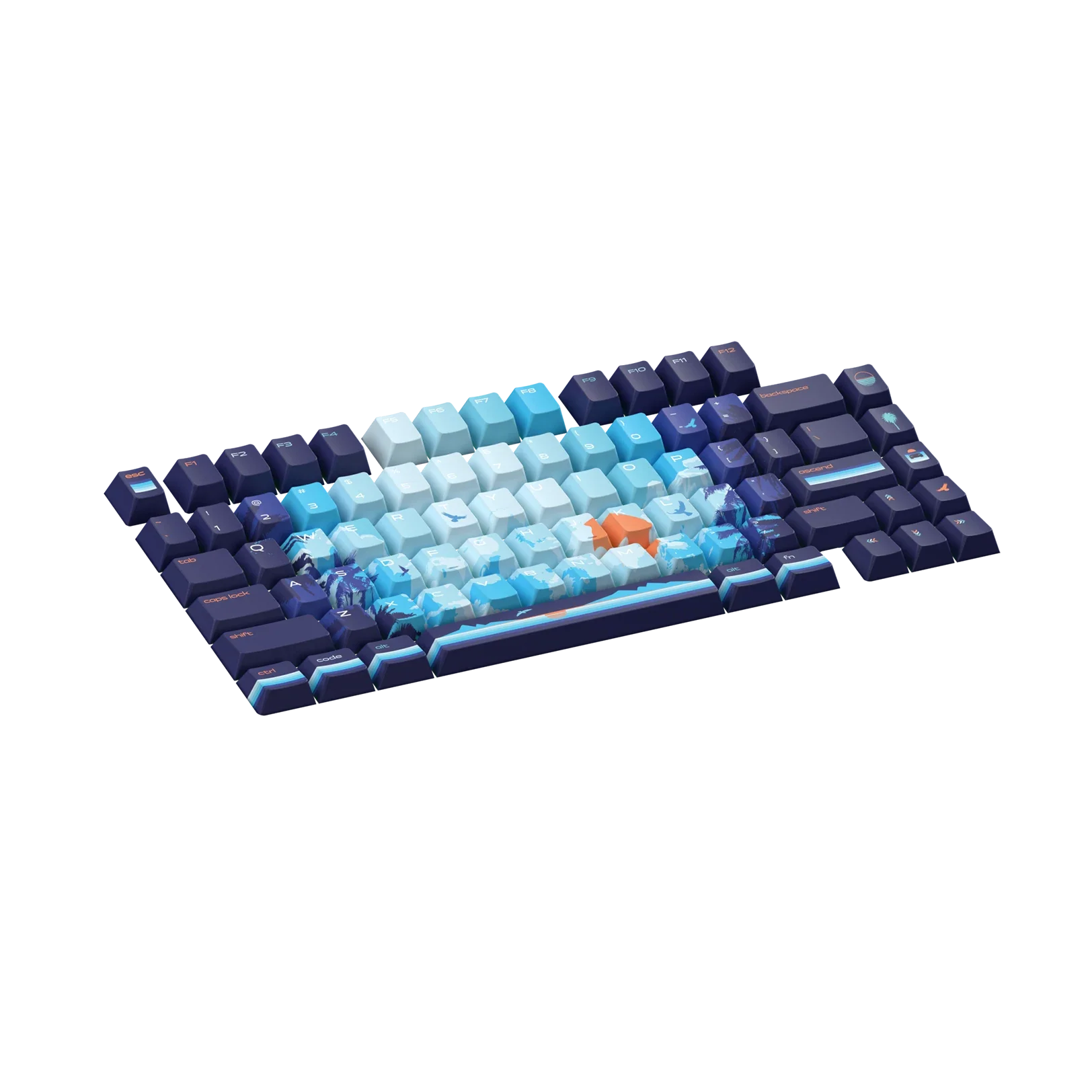 Keycaps Limited Edition Synth Sunrise US - Image 6