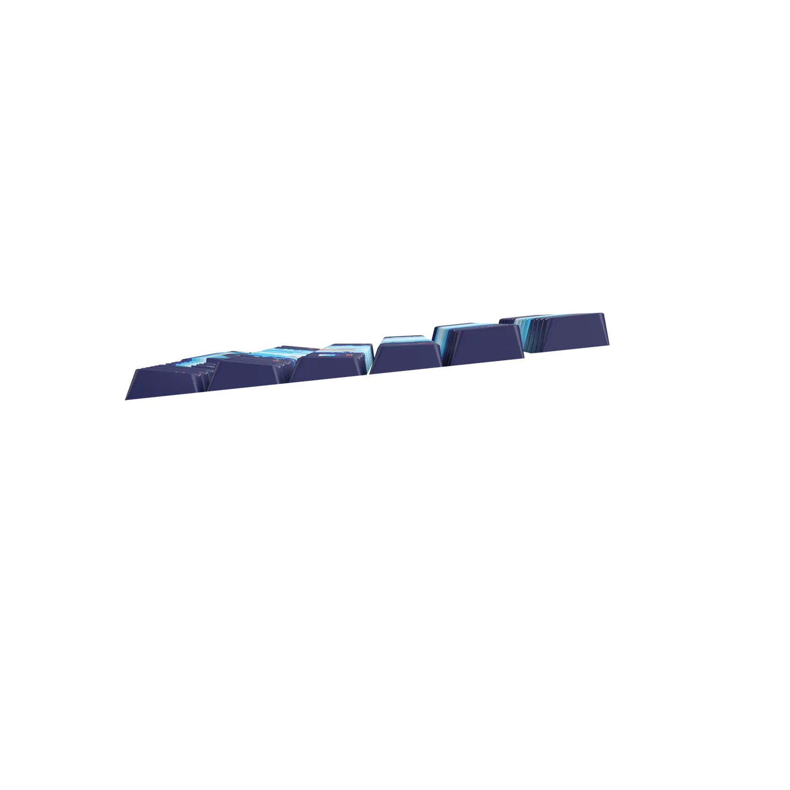 Keycaps Limited Edition Synth Sunrise US - Image 8