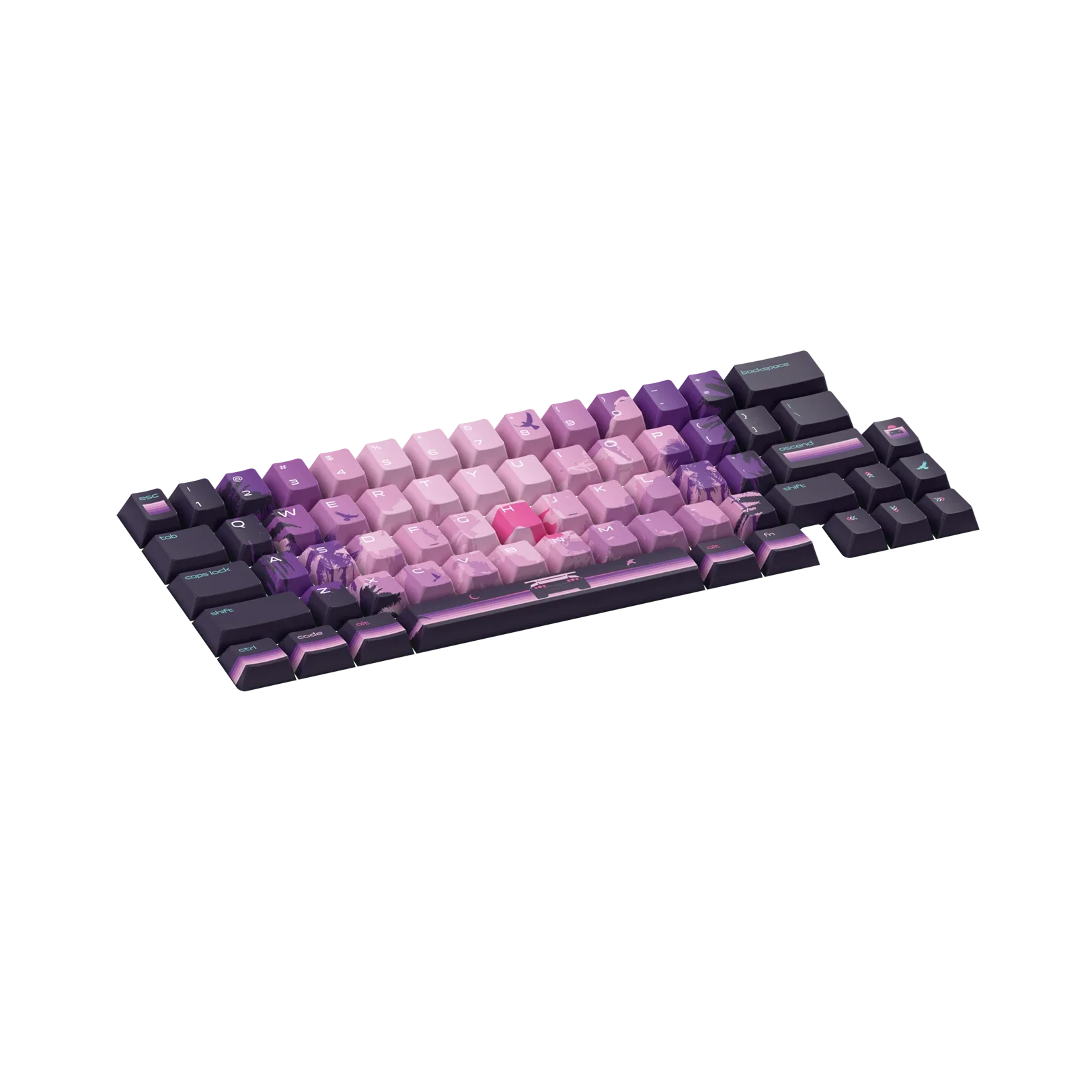 Keycaps Limited Edition Synth Sunset US