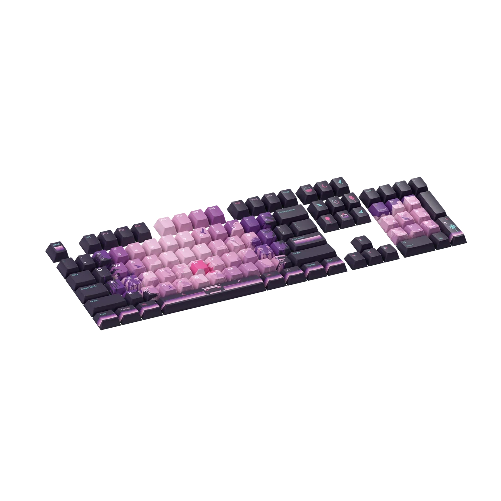 Keycaps Limited Edition Synth Sunset US - Image 11