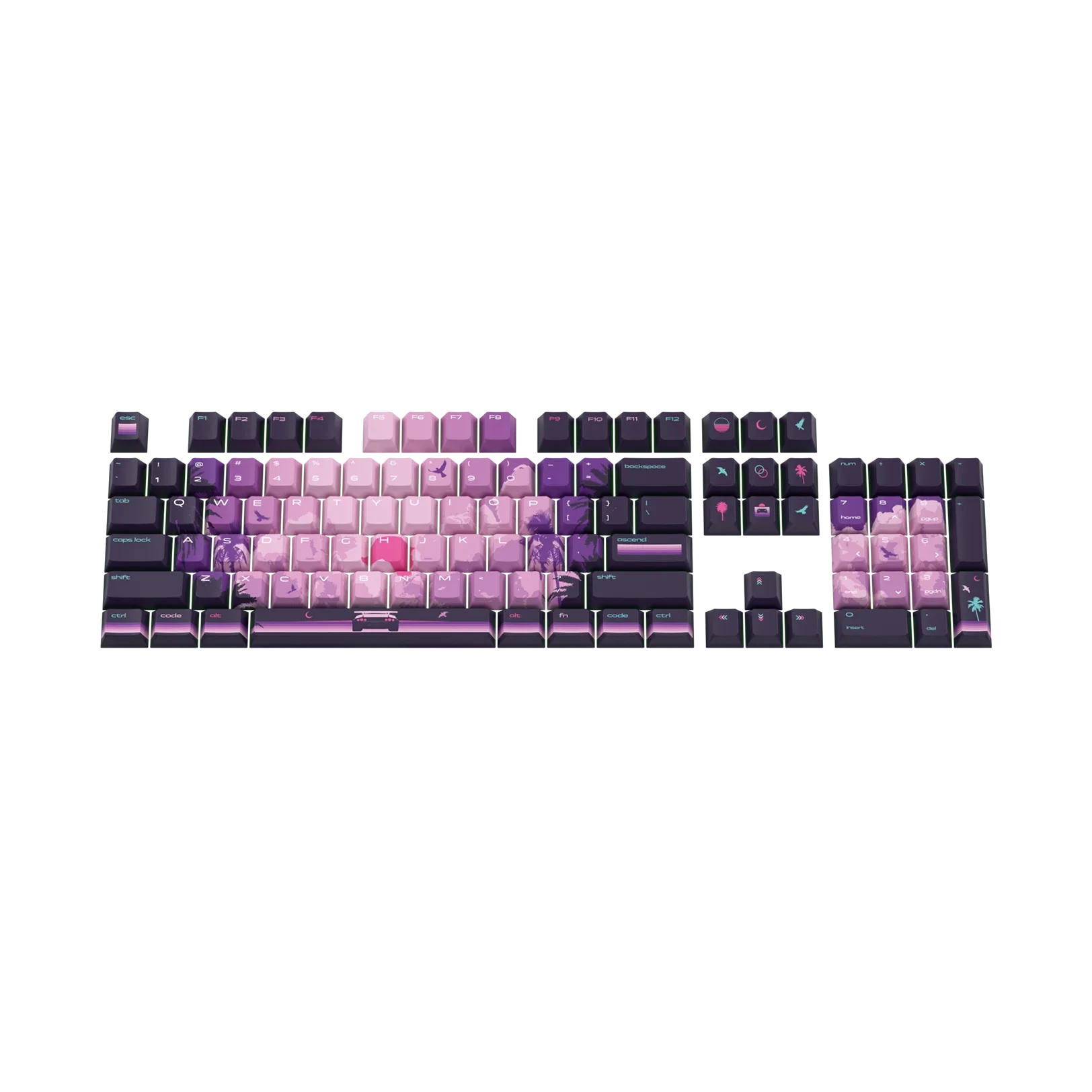 Keycaps Limited Edition Synth Sunset US - Image 12