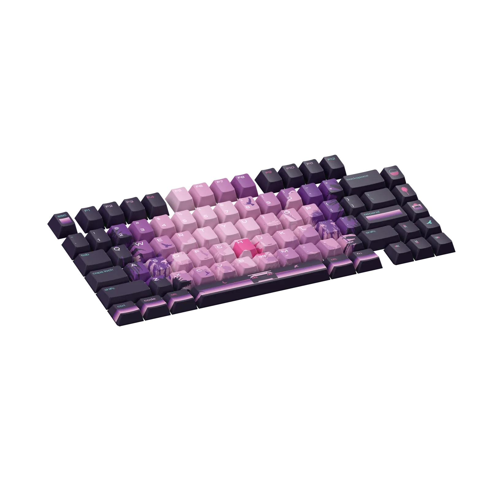 Keycaps Limited Edition Synth Sunset US - Image 6