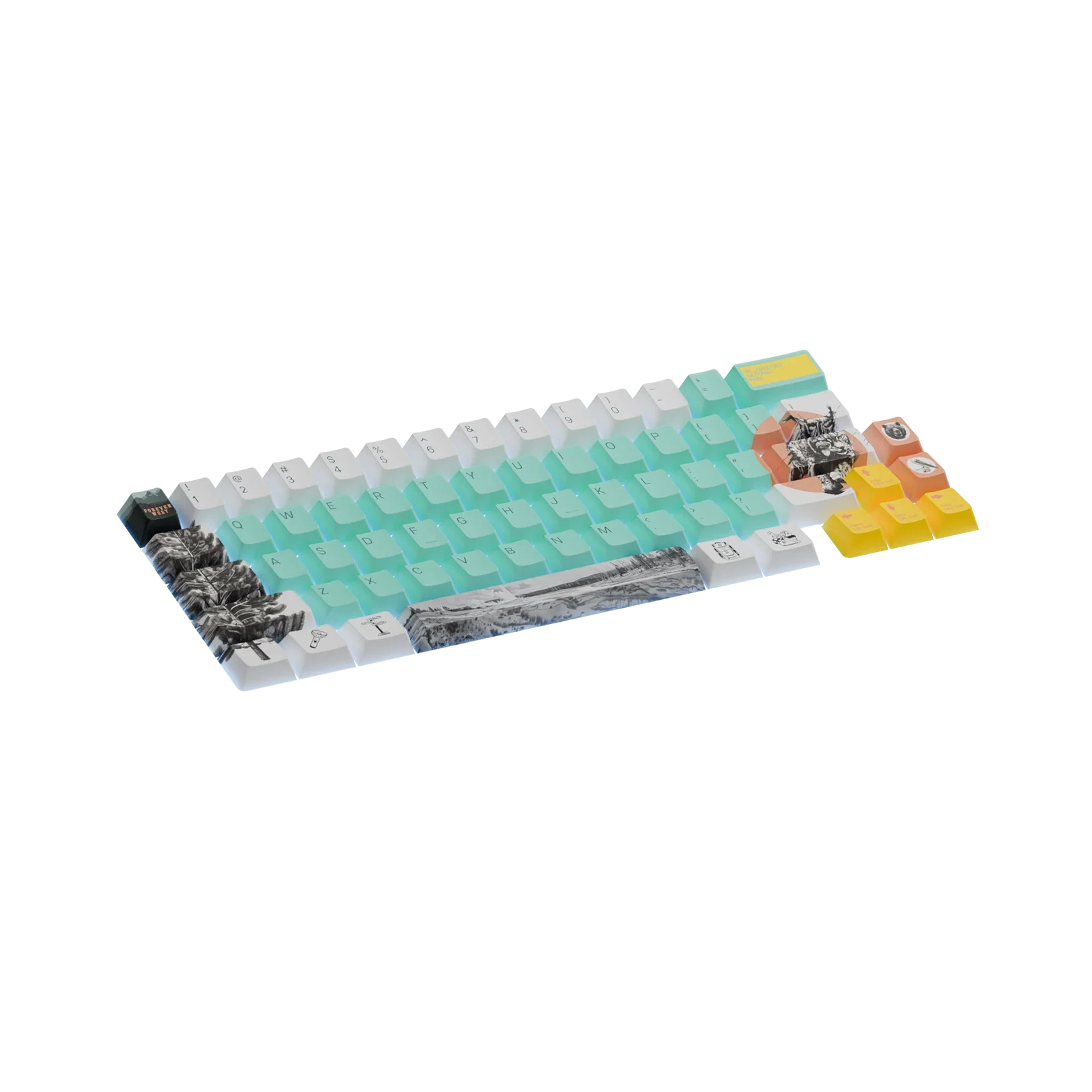 Keycaps Limited Edition Yellowstone US