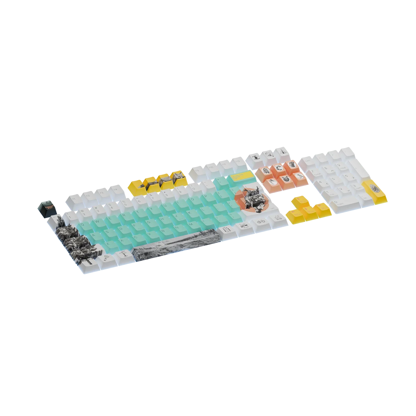 Keycaps Limited Edition Yellowstone US - Image 11