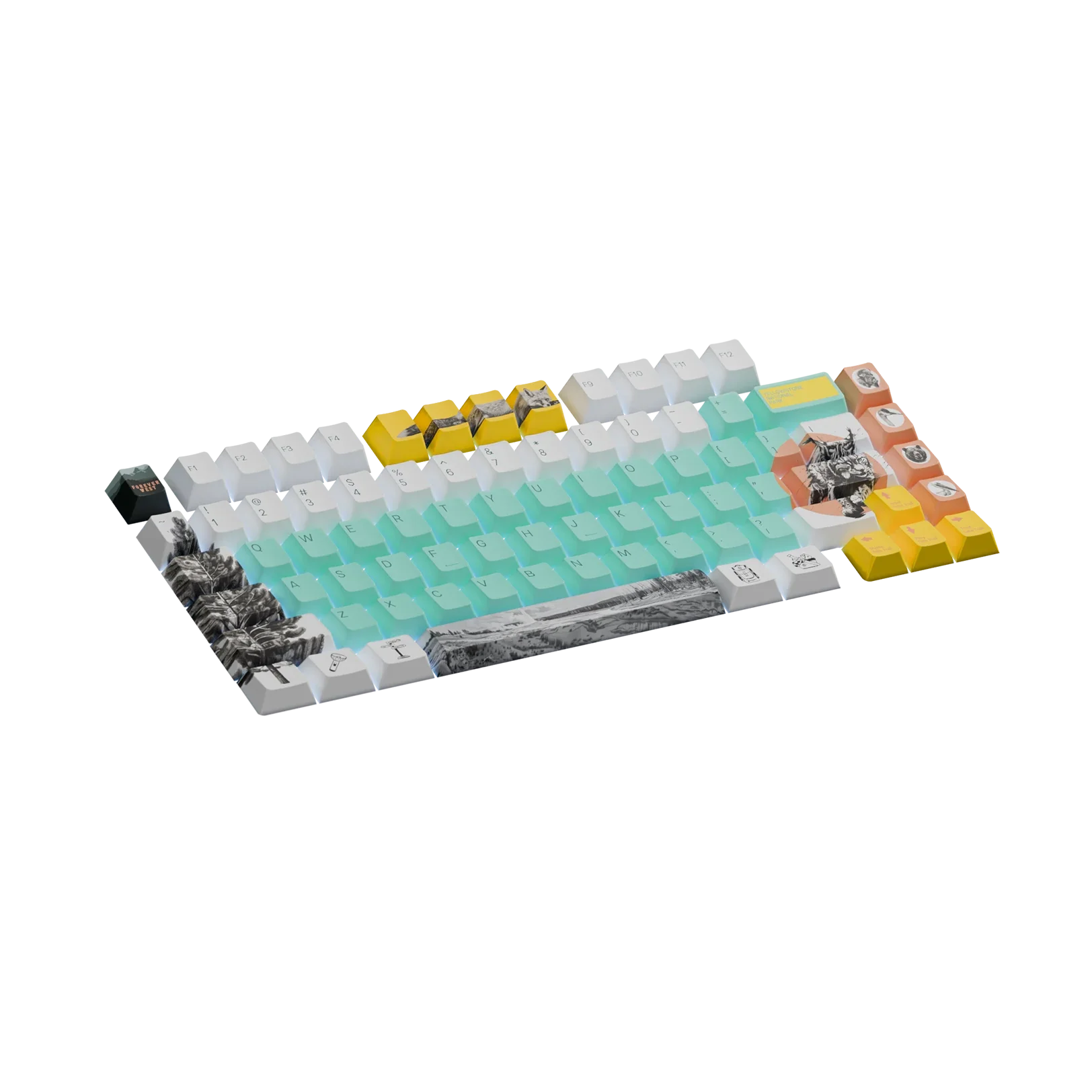 Keycaps Limited Edition Yellowstone US - Image 6