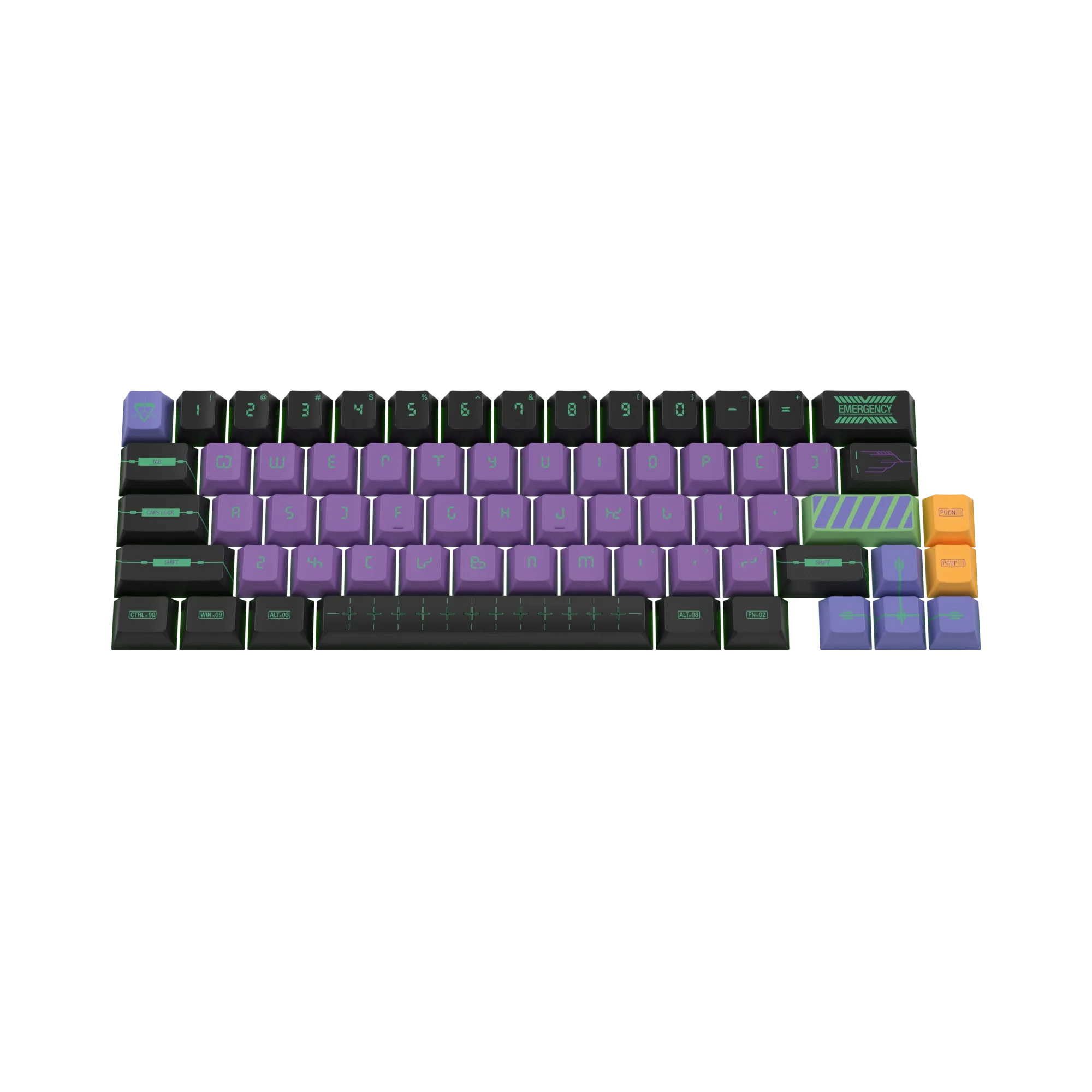 Keycaps Zero One US - Image 2