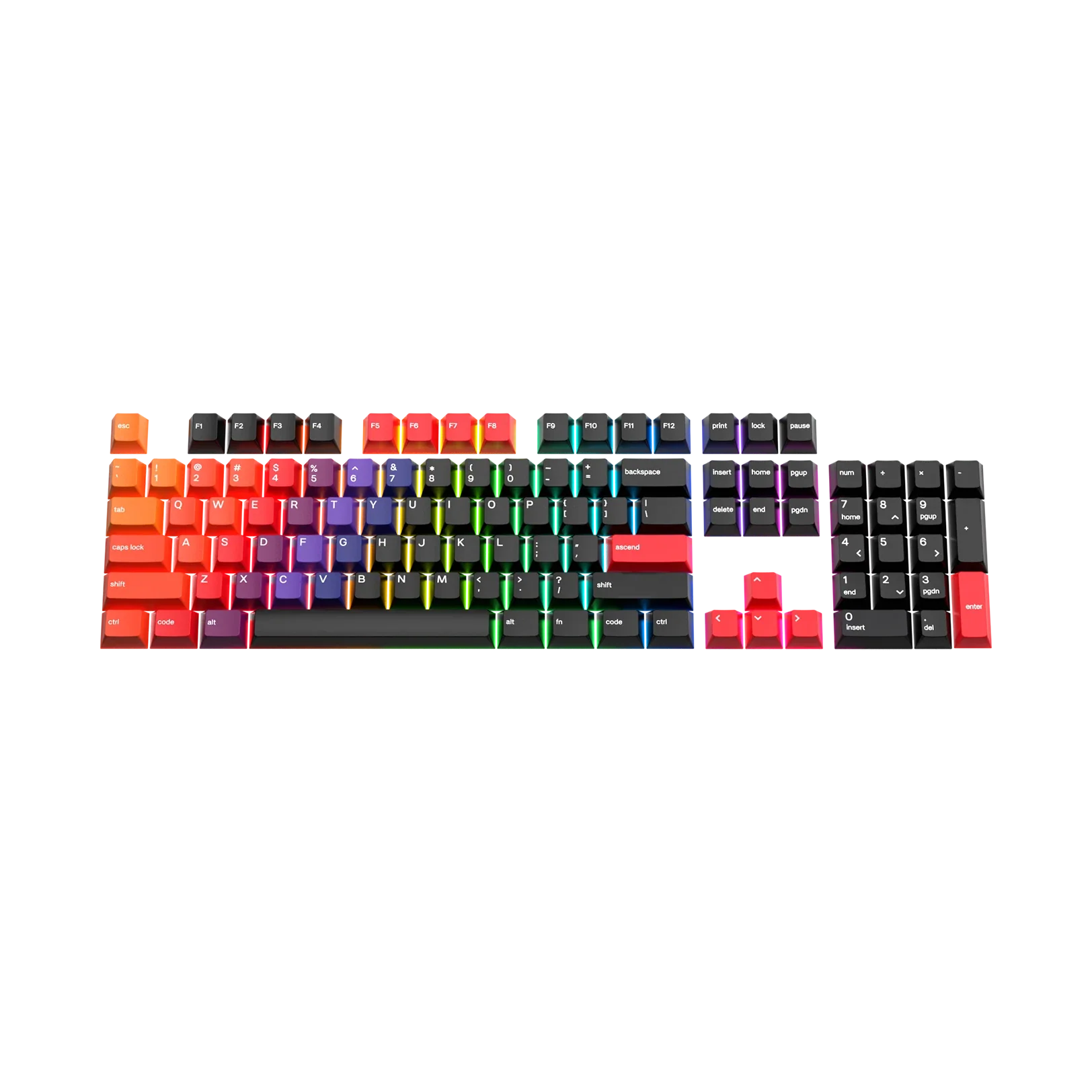 Keycaps Celestial Fire US - Image 12