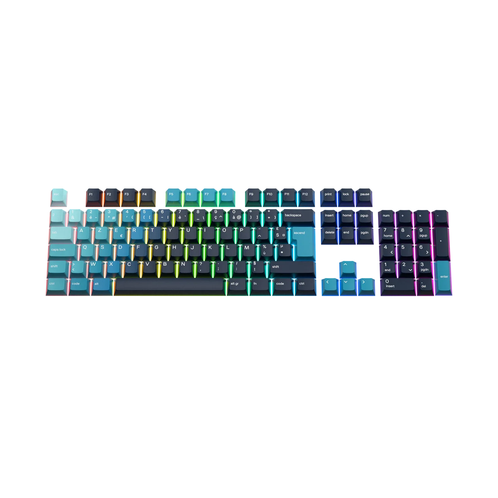 Keycaps Celestial Ice FR - Image 23