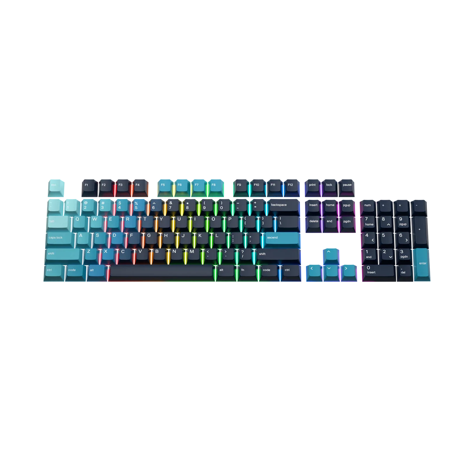 Keycaps Celestial Ice US - Image 13