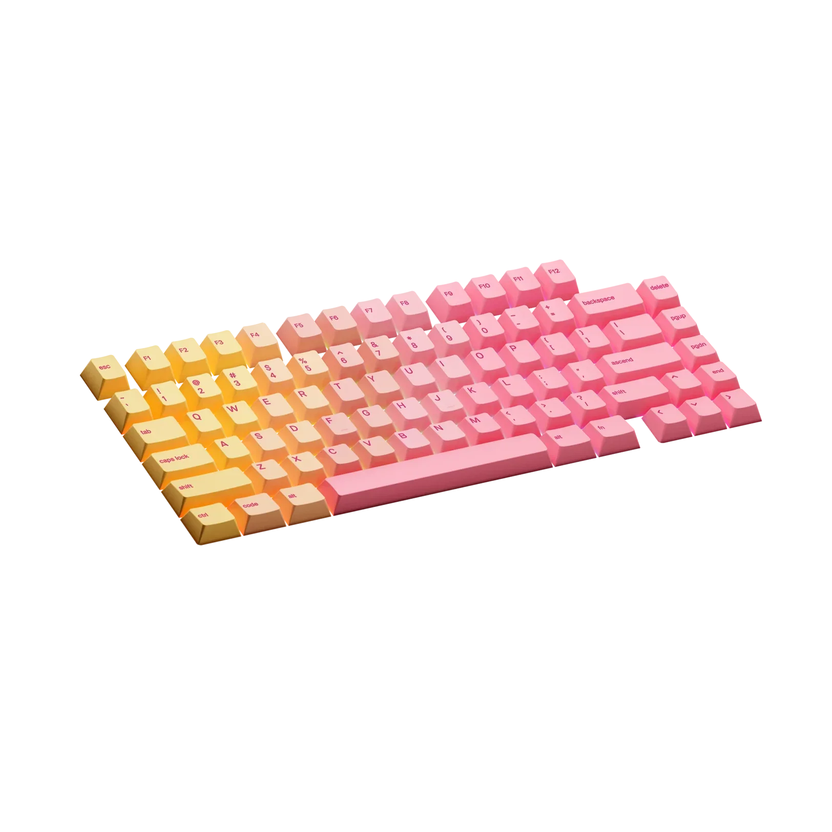 Keycaps Grapefruit US - Image 10