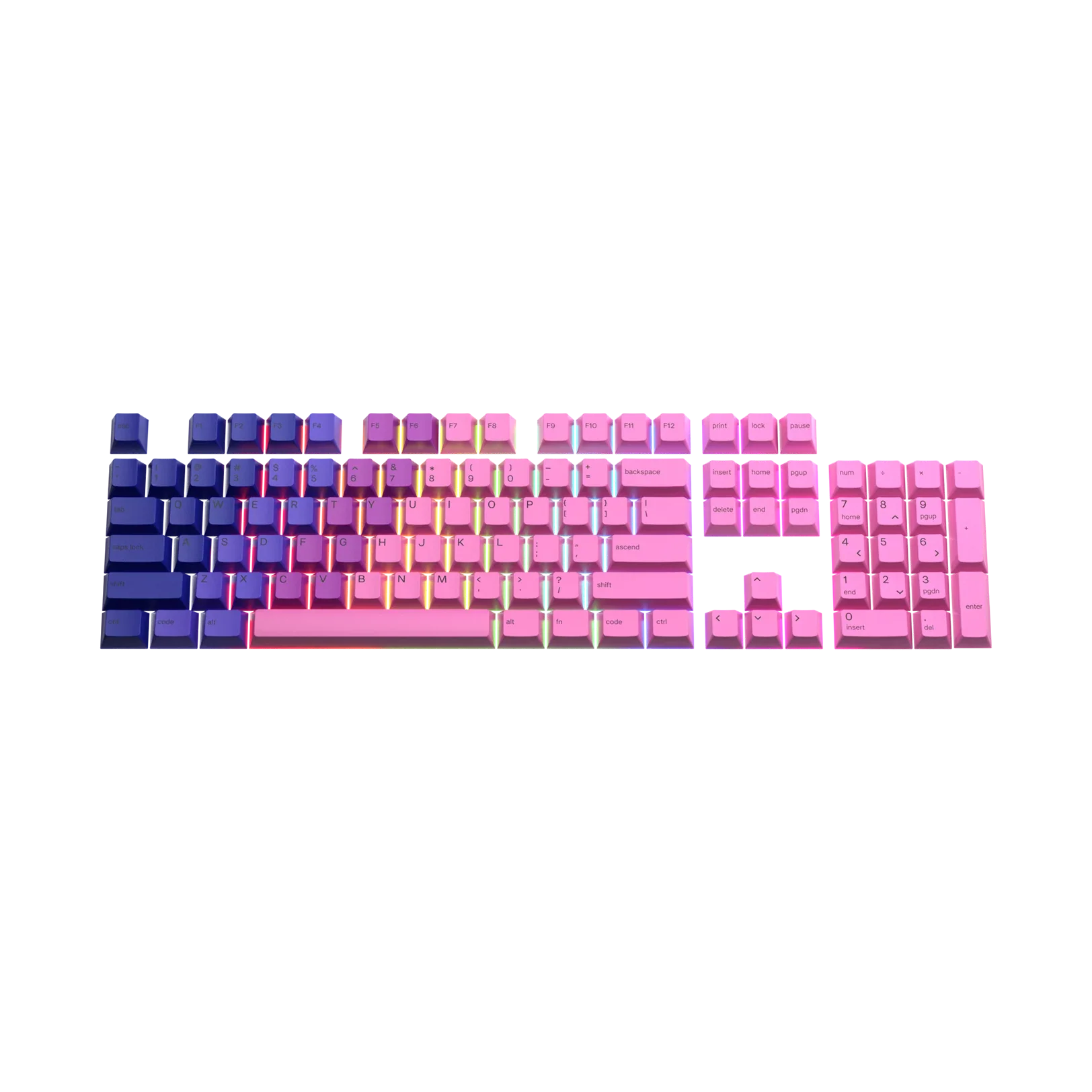 Keycaps Nebula US - Image 4